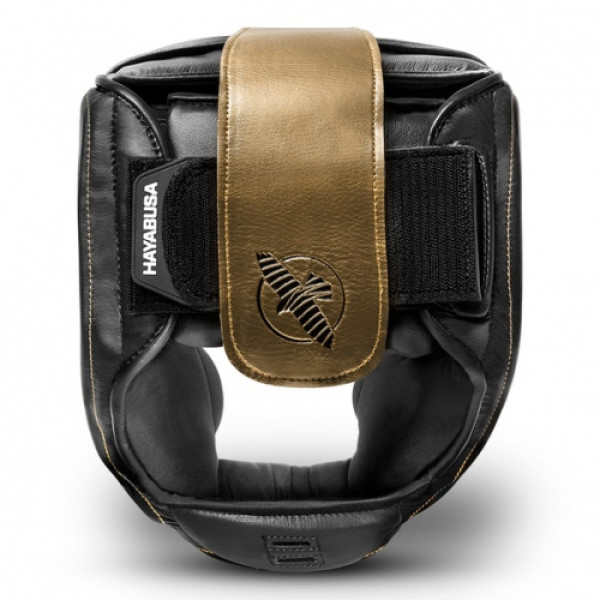 Шолом Hayabusa T3 MMA Headgear Black Gold