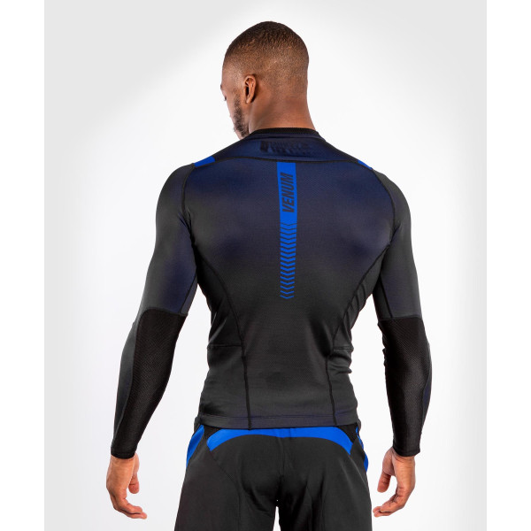Рашгард Venum Nogi 3.0 Long Sleeves Rashguard Black Blue