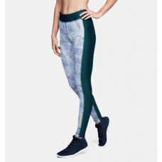 Жіночі компресійні легінси Under Armour HeatGear Armour Printed Tourmaline Teal