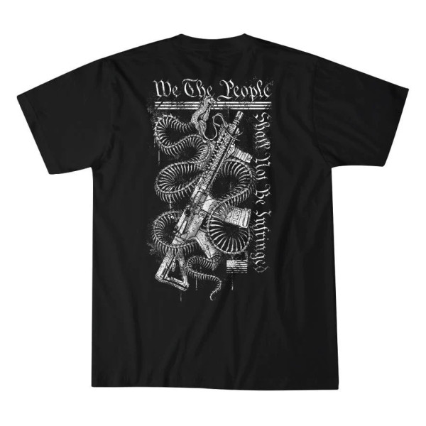 Футболка Howitzer Bone Snake Tee Black