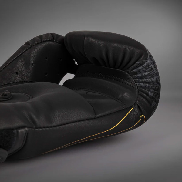 Боксерські рукавички Venum Serpenti Boxing Gloves Black Silver Gold