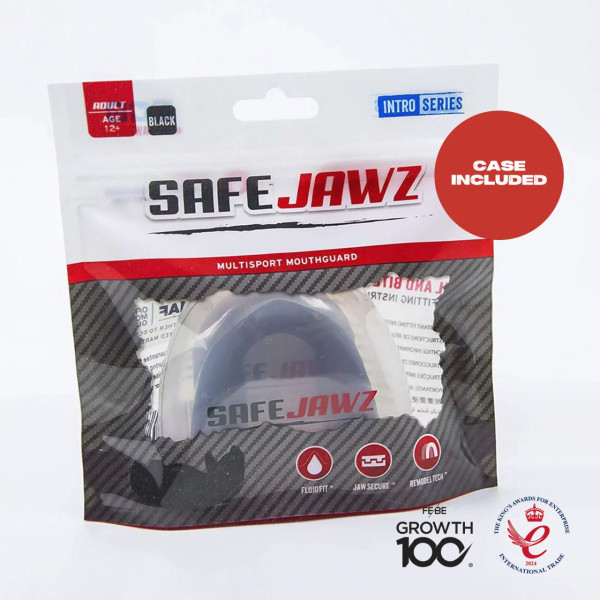 Капа SafeJawz Intro Series - Black Adult