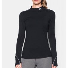 Жіноча спортивна кофта Under Armour ColdGear Elements Mock Black