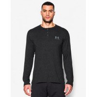 Лонгслів Under Armour Henley T-Shirt Asphalt Heather