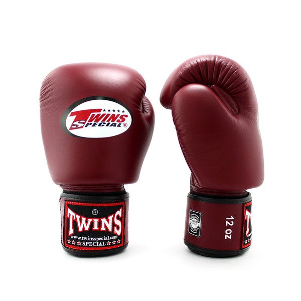 Боксерські рукавиці Twins Velcro BGVL3 Maroon