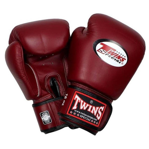 Боксерські рукавиці Twins Velcro BGVL3 Maroon