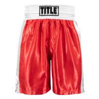 Шорти TITLE Boxing Edge Boxing Trunks 2.0 Red White