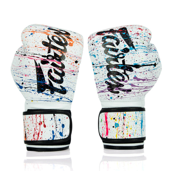 Боксерські рукавиці Fairtex BGV14PT Painter Boxing Gloves White