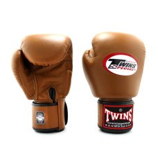 Боксерські рукавиці Twins Velcro BGVL3 Brown