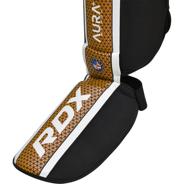 Захист гомілки RDX Shin Instep Guard Aura Plus T-17 Golden