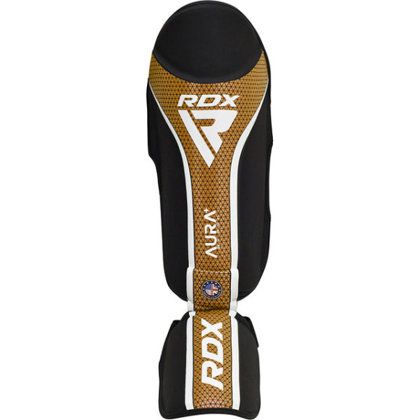 Захист гомілки RDX Shin Instep Guard Aura Plus T-17 Golden