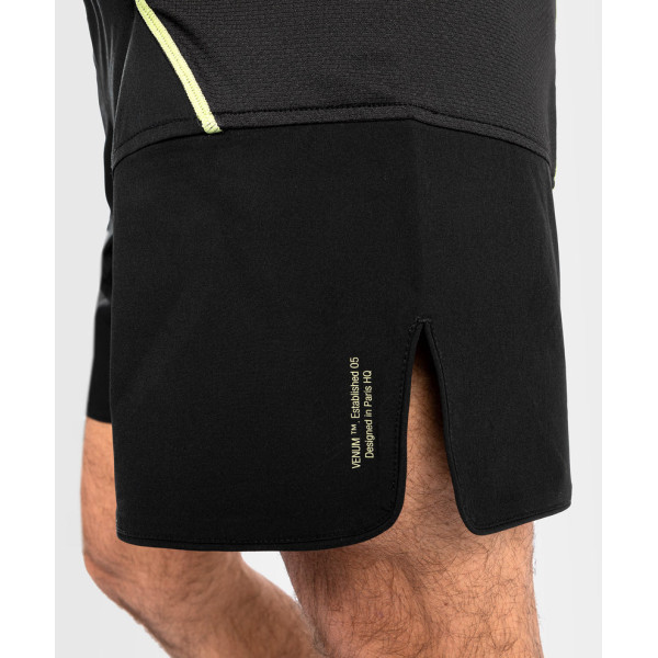 Шорти для MMA Venum Fusion 2.0 Fightshort Black Yellow