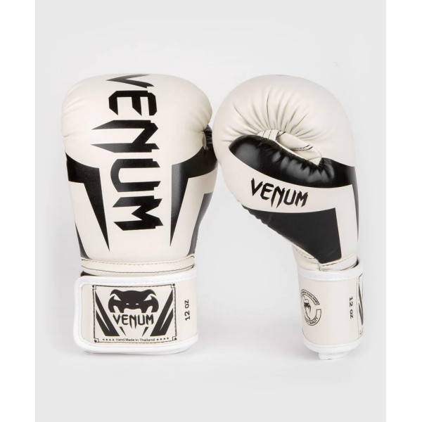 Боксерські рукавички Venum Elite Boxing Gloves - White/Black