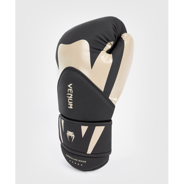 Боксерські рукавиці Venum Challenger 4.0 Boxing Gloves Black Beige