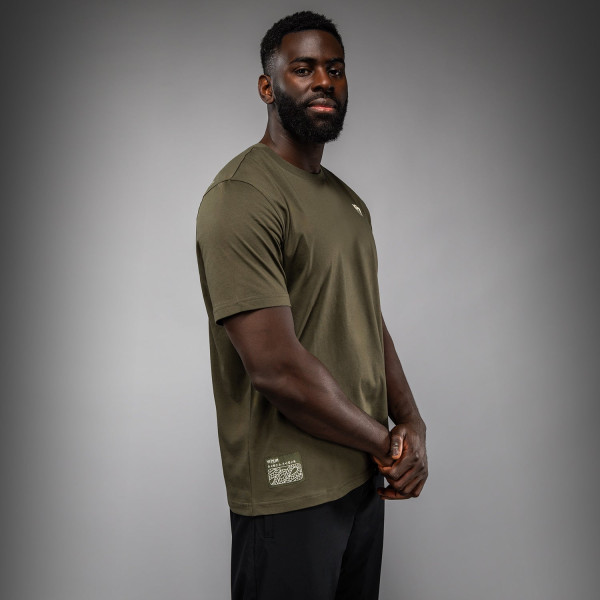 Футболка Venum Serpenti T-Shirt Khaki Bronze Ivory