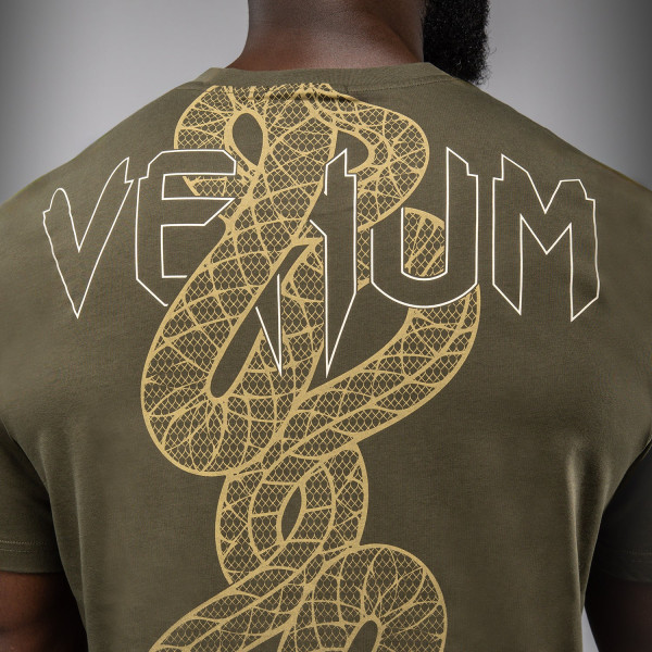 Футболка Venum Serpenti T-Shirt Khaki Bronze Ivory