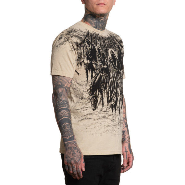 Футболка Affliction Black Night Tee Sand