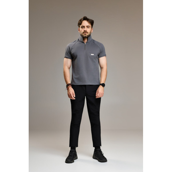 Футболка-поло ASKER Urban Warrior Polo Grey