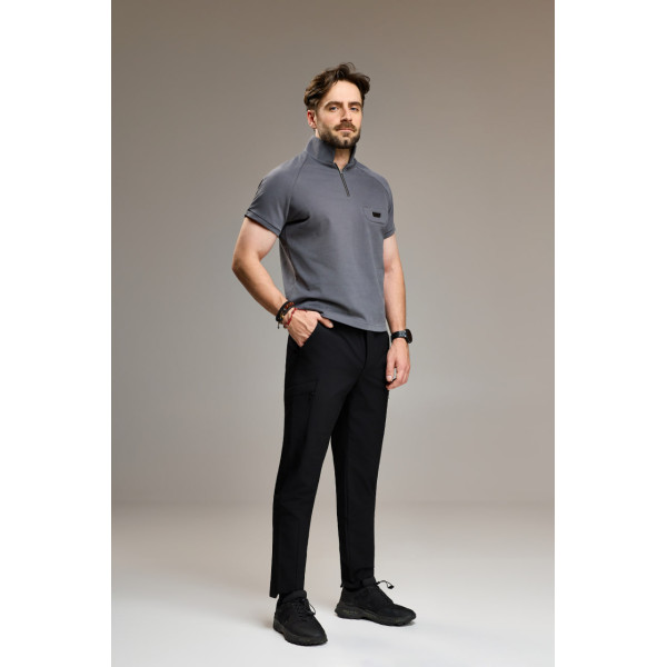 Футболка-поло ASKER Urban Warrior Polo Grey