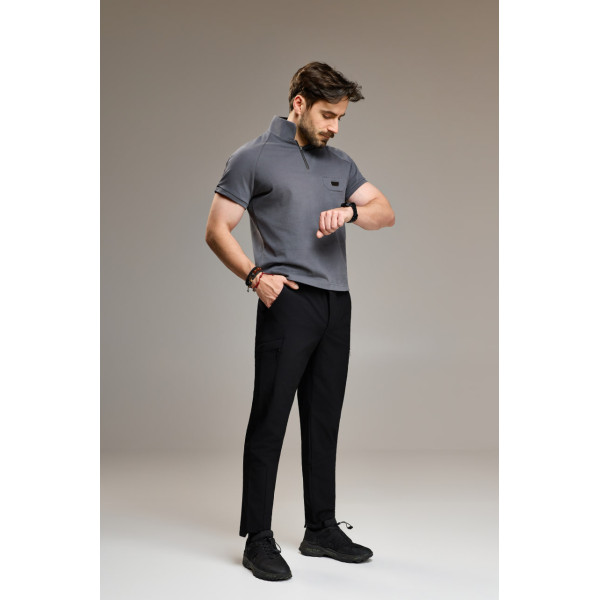 Футболка-поло ASKER Urban Warrior Polo Grey