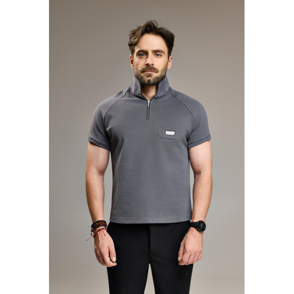 Футболка-поло ASKER Urban Warrior Polo Grey