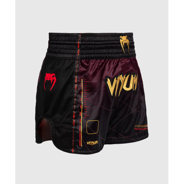Тайські шорти Venum Tactical XT Muay Thai Shorts - Black/Burgundy/Gold
