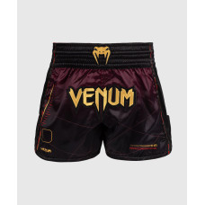 Тайські шорти Venum Tactical XT Muay Thai Shorts - Black/Burgundy/Gold