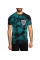 Футболка Affliction Long Road A24543 Teal Lightning Wash