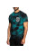 Футболка Affliction Long Road A24543 Teal Lightning Wash