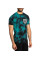 Футболка Affliction Long Road A24543 Teal Lightning Wash
