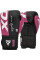Боксерські рукавиці RDX F4 Boxing Gloves Hook & Loop Pink Black