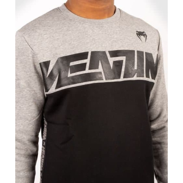 Лонгслів Venum Connect Black Dark Heather Grey