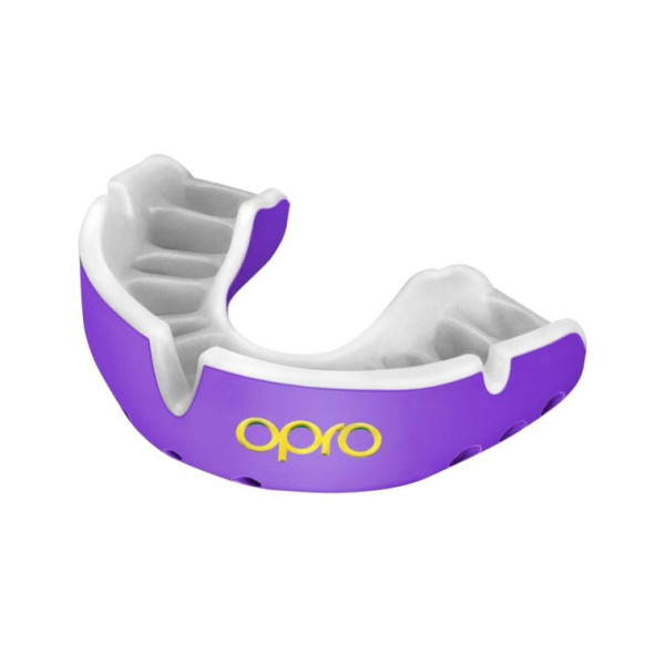 Капа OPRO Self-Fit GEN5 Gold Level Purple Pearl