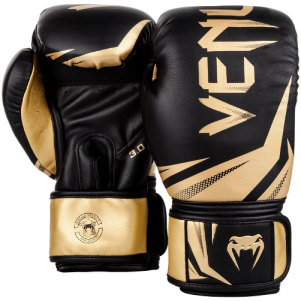 Боксерські рукавиці Venum Challenger 3.0 Boxing Gloves Black Gold