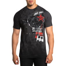 Футболка Affliction Halifax Maniacs Tee Charcoal