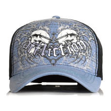 Кепка Affliction Collapse Hat Sky Blue Pigment Dye