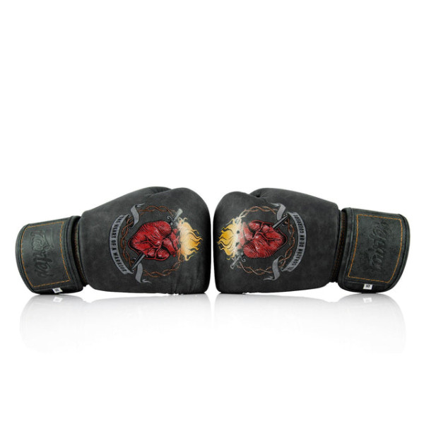 Боксерські рукавиці Fairtex x Tom Atencio BGV Premium Limited Edition Heart of Warrior Nylon Bag
