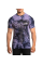 Футболка Affliction Brighton Bombers Tee Dusk Purple Plumeria Crystal