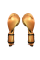 Боксерські рукавиці Cleto Reyes Leather Contact Closure Gloves Gold