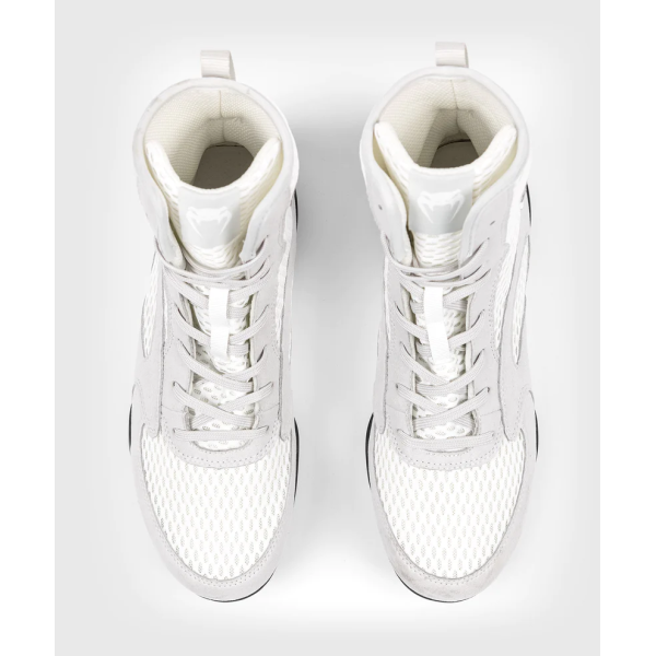 Боксерки Venum Contender Boxing Shoes White Grey