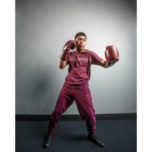 Снарядні рукавиці TIitle Boxing Blood Red Leather Bag Gloves