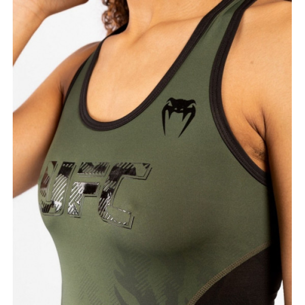 ЖІноча майка Venum Official UFC Fight Week Dry Tech Khaki