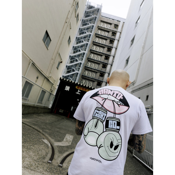 Футболка MANTO x KTOF t-shirt GLOVES white