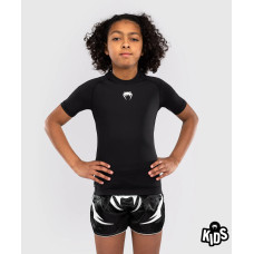 Дитячий рашгард Venum Contender Kids Rashguards Short Sleeves - Black