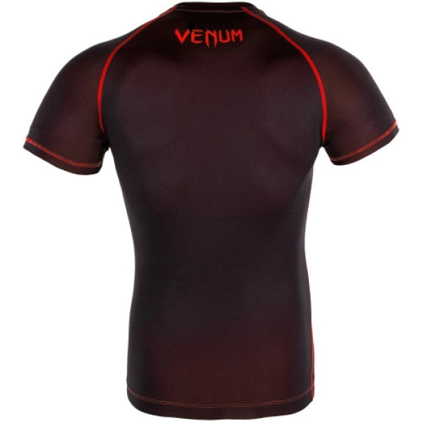 Компресійна футболка Venum Contender 3.0 Compression T-shirt Short Sleeves Black/Red