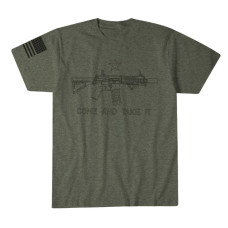 Футболка Howitzer Never Olive Heather