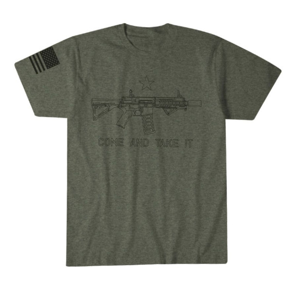 Футболка Howitzer Never Olive Heather