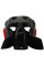 Боксерський шолом Fairtex HG13 Extra Vision Head Guard Black Red