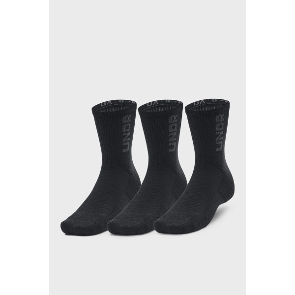 Шкарпетки Under Armour 3-Maker 3pk Mid Crew Black