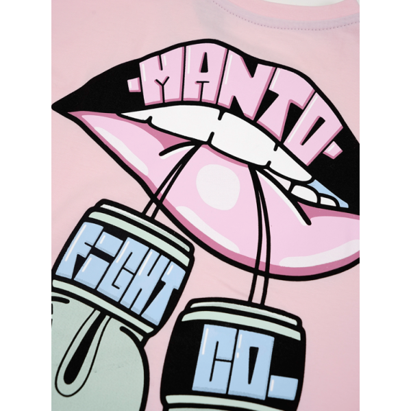 Футболка MANTO x KTOF T-shirt Gloves Pink